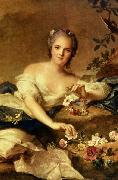 Jean Marc Nattier Portrait of Anne Henriette of France oil painting
